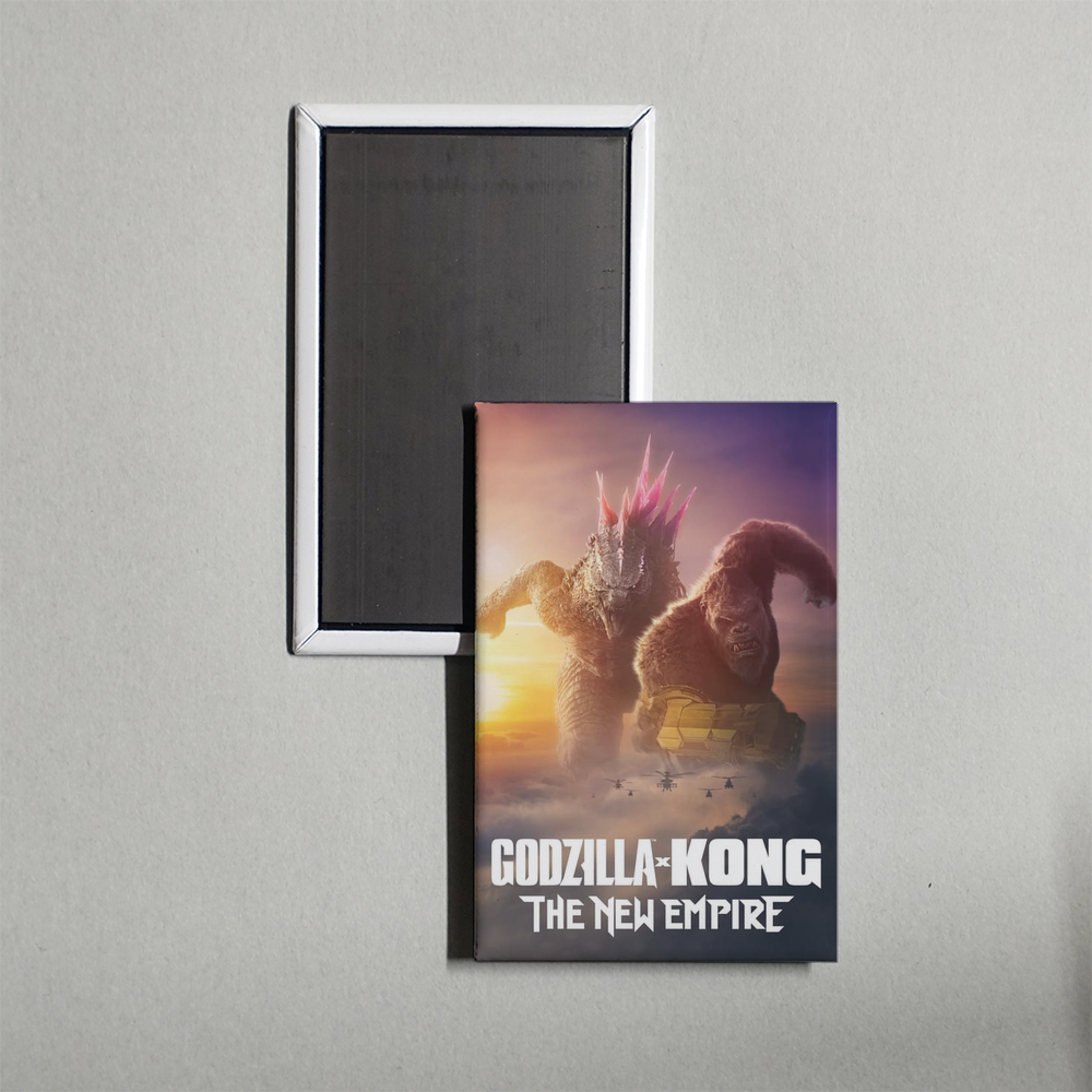Godzilla x Kong The New Empire Mini Movie Fridge Magnet
