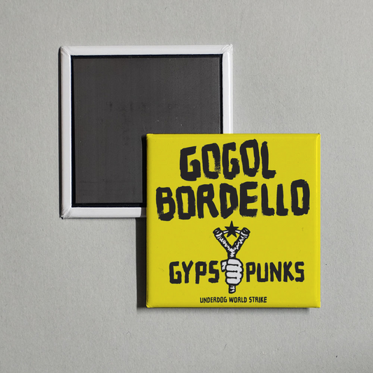 Gogol Bordello - Gypsy Punks Underdog World Strike Album Cover Fridge Magnet
