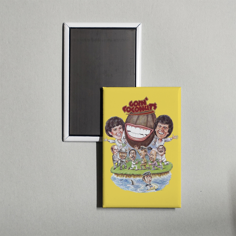 Goin' Coconuts Mini Movie Fridge Magnet