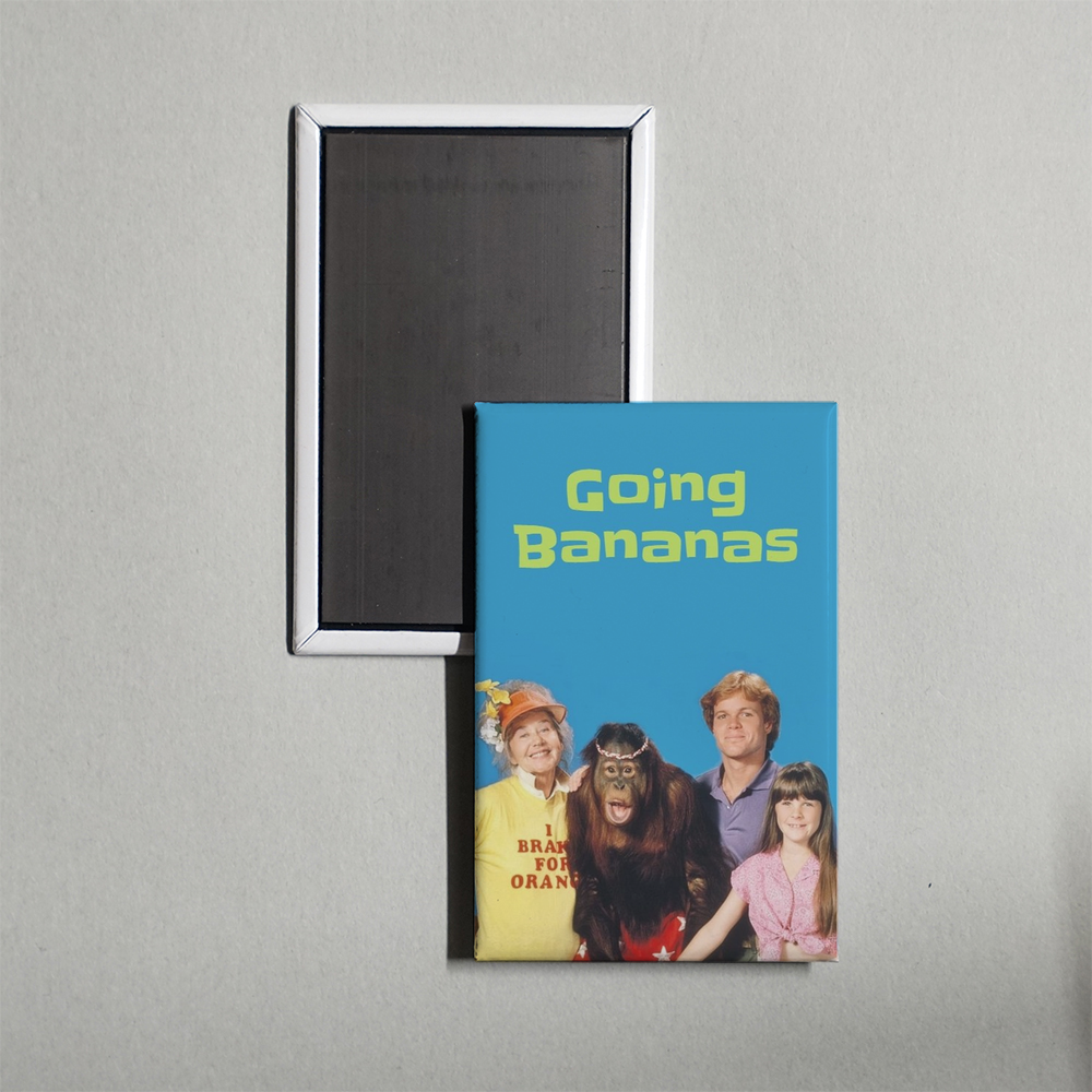 Going Bananas TV Show Fridge Magnet