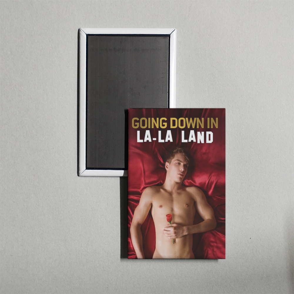 Going Down in La-La Land Mini Movie Fridge Magnet