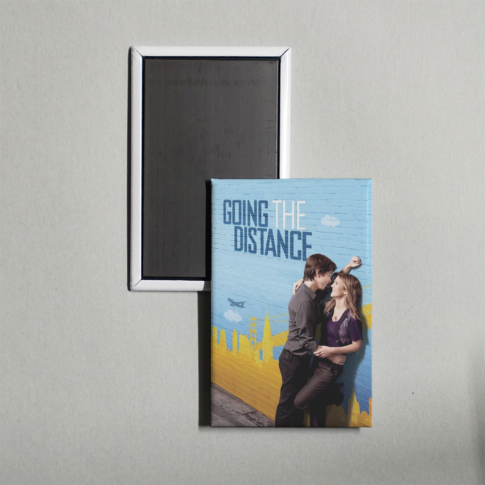 Going the Distance Mini Movie Fridge Magnet
