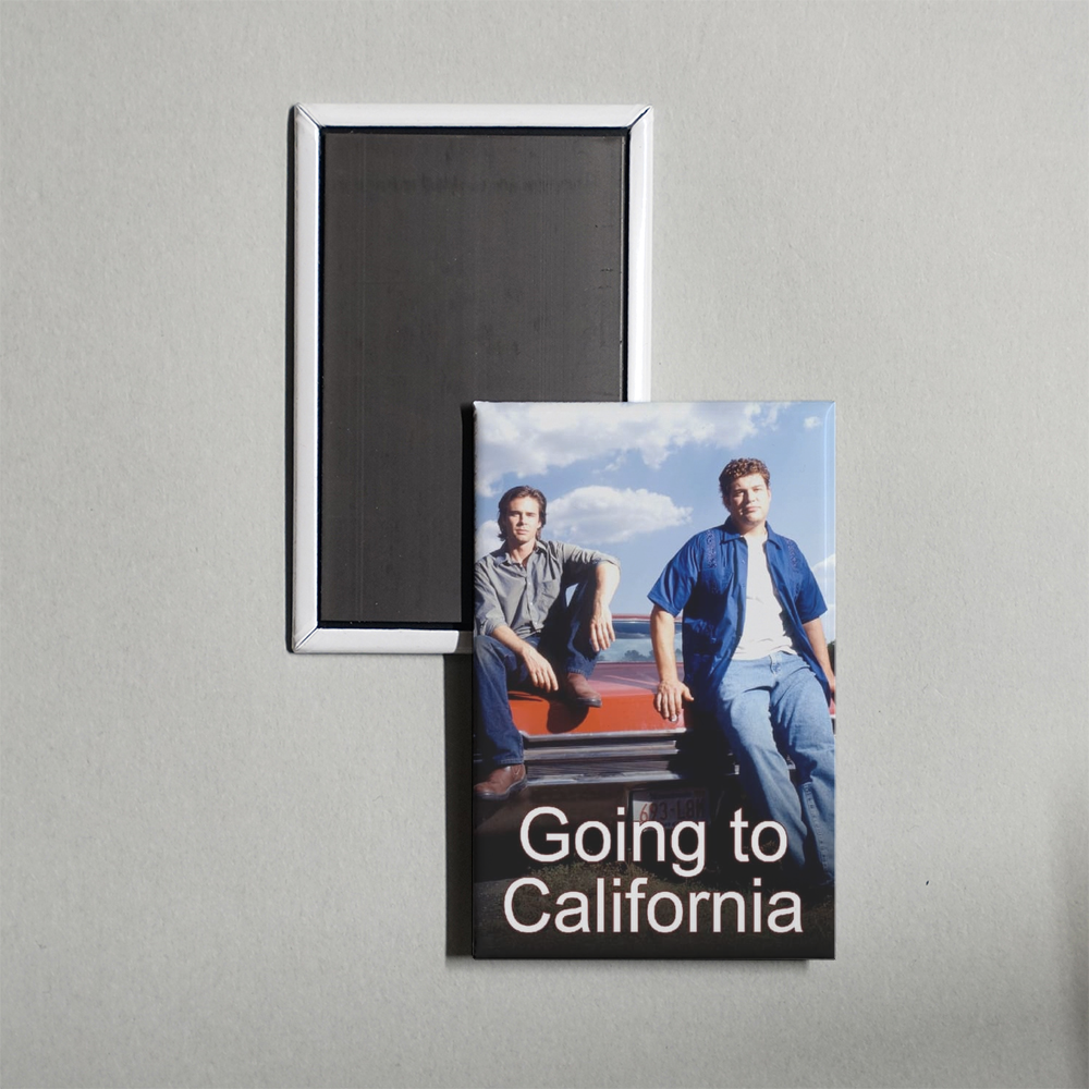 Going to California TV Show Fridge Magnet