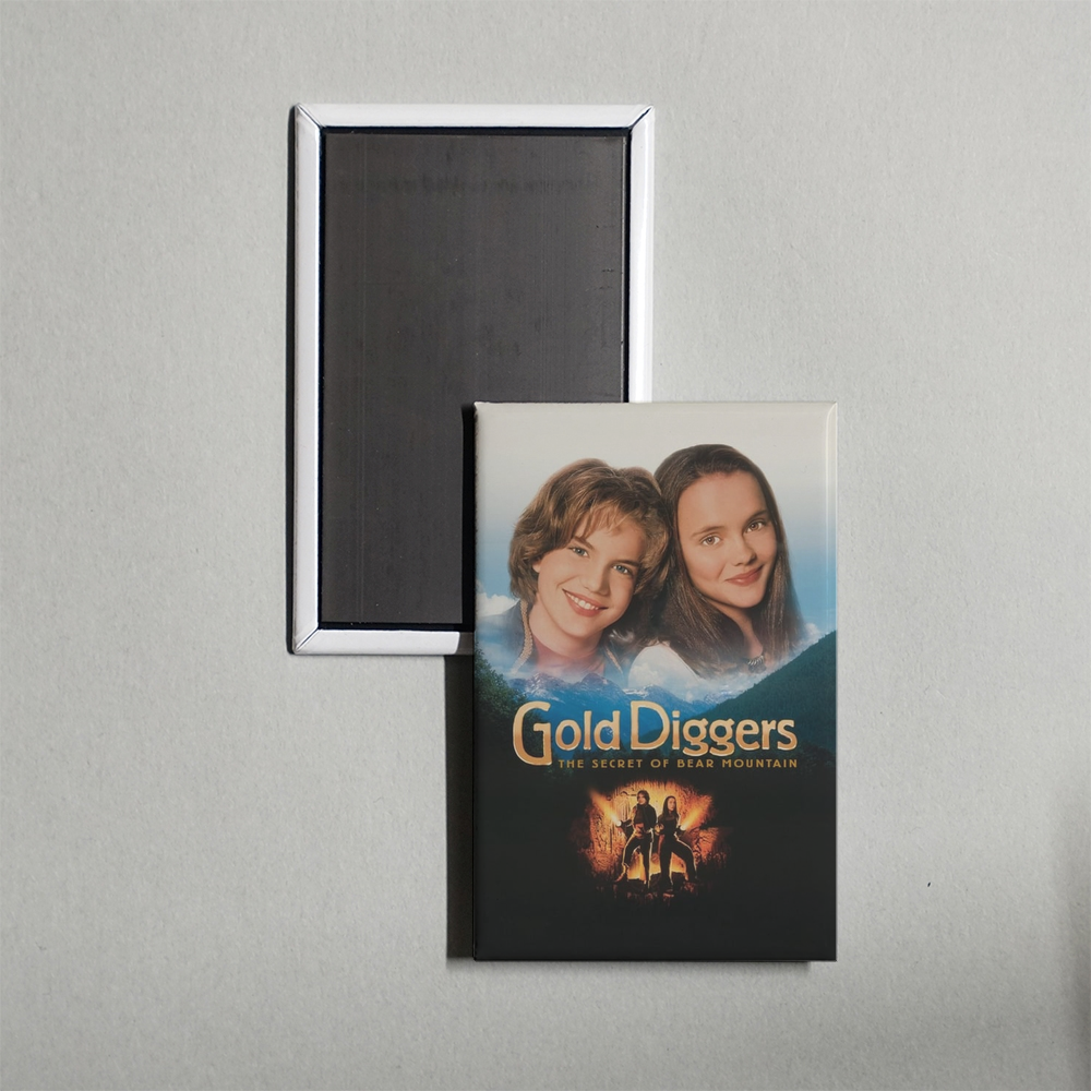 Gold Diggers The Secret of Bear Mountain Mini Movie Fridge Magnet