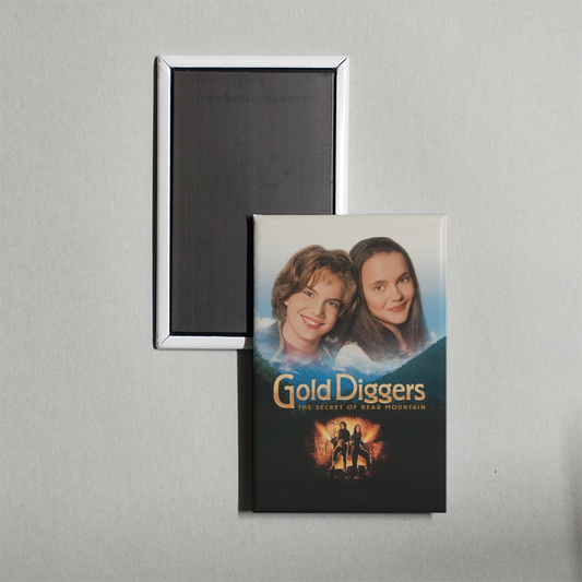 Gold Diggers The Secret of Bear Mountain Mini Movie Fridge Magnet