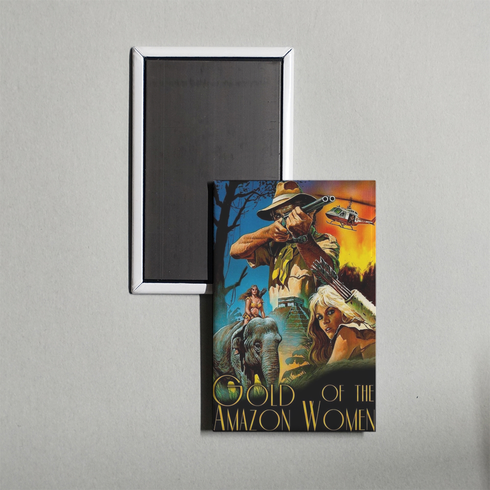 Gold of the Amazon Women Mini Movie Fridge Magnet