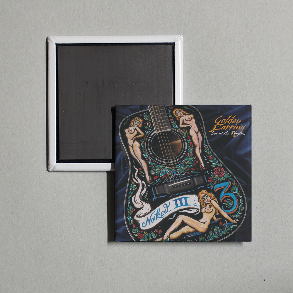 Golden Earring - Naked Truth III Album Cover Fridge Magnet