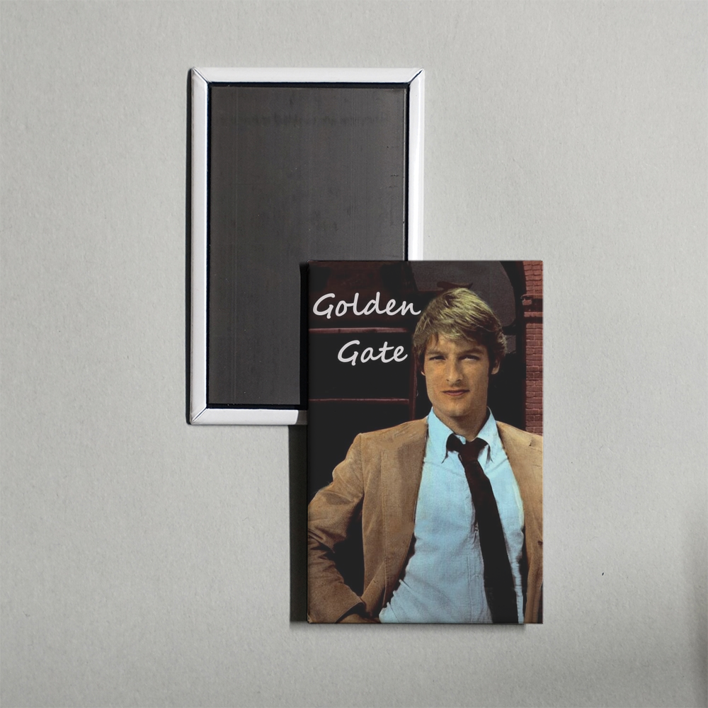 Golden Gate Mini Movie Fridge Magnet