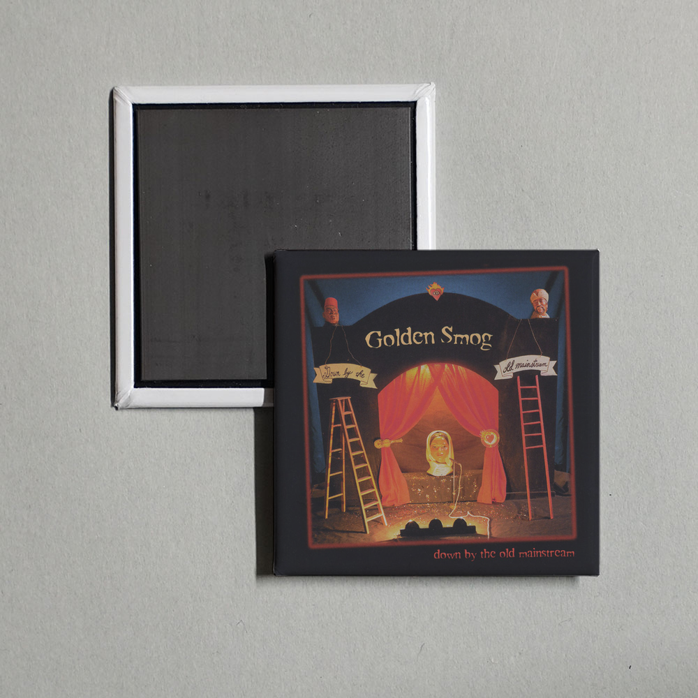 Golden Smog - Down By The Old Mainstream Album Cover Fridge Magnet