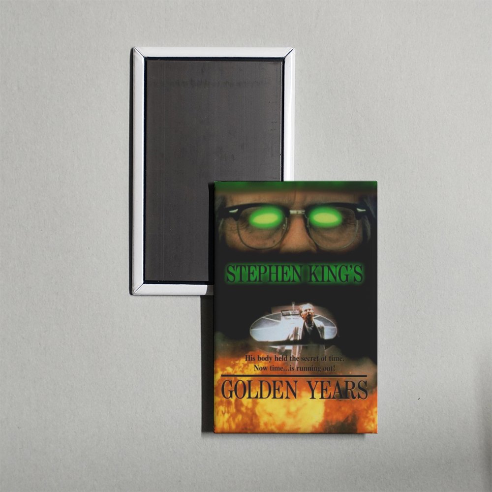 Golden Years Mini Movie Fridge Magnet