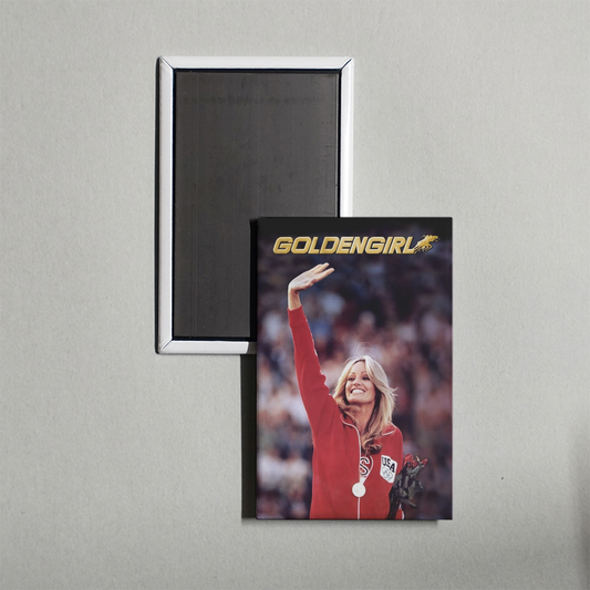 Goldengirl Mini Movie Fridge Magnet