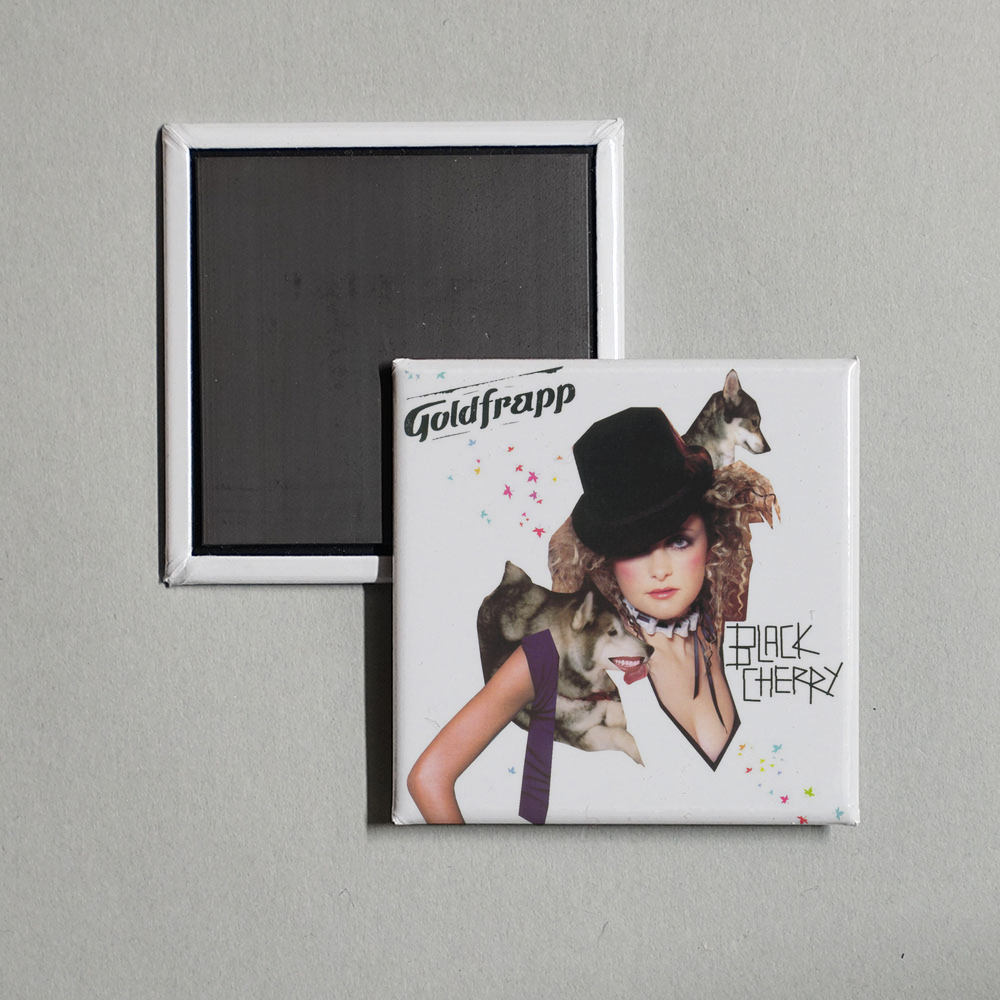 Goldfrapp - Black Cherry Album Cover Fridge Magnet