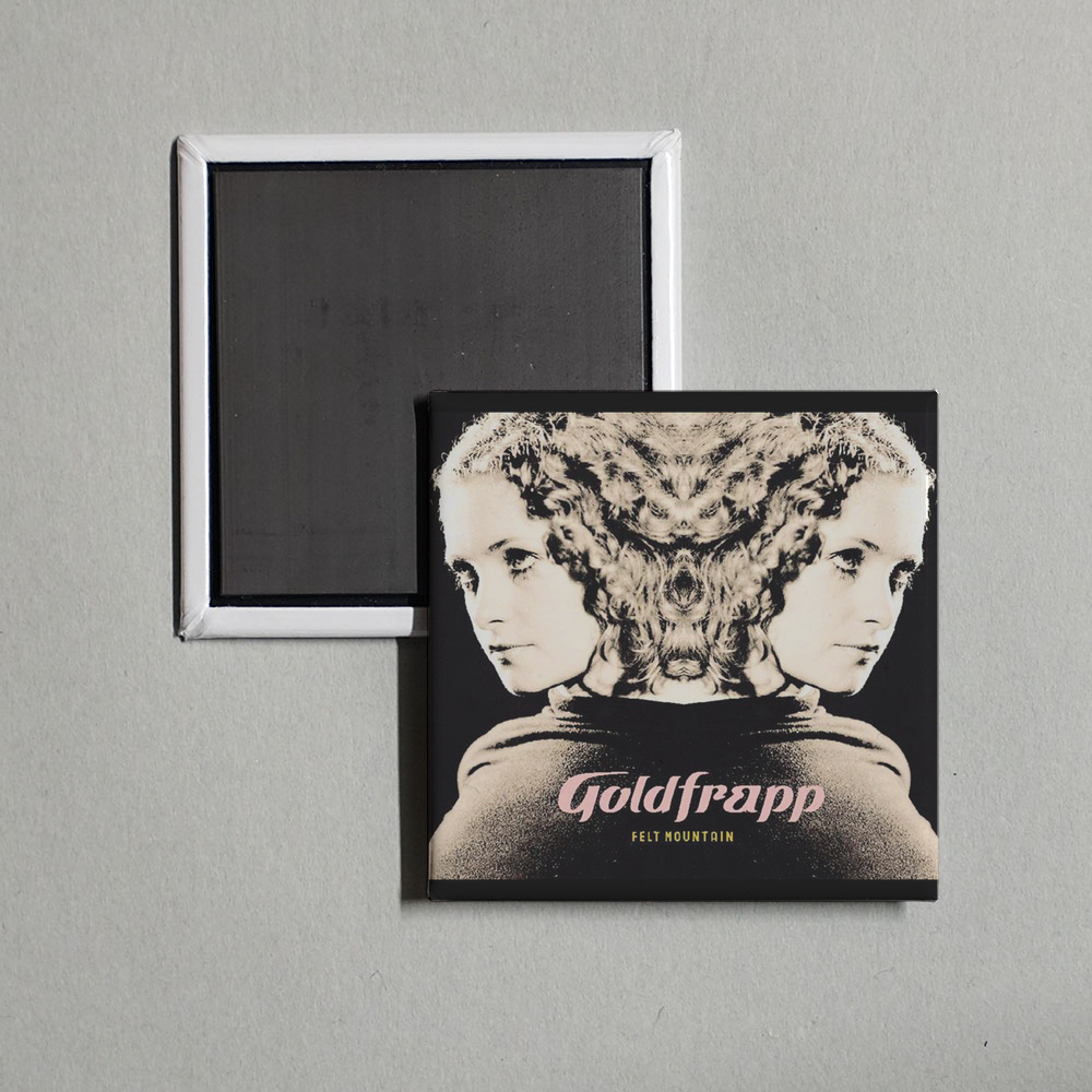 Goldfrapp - Felt Mountain Album Cover Fridge Magnet