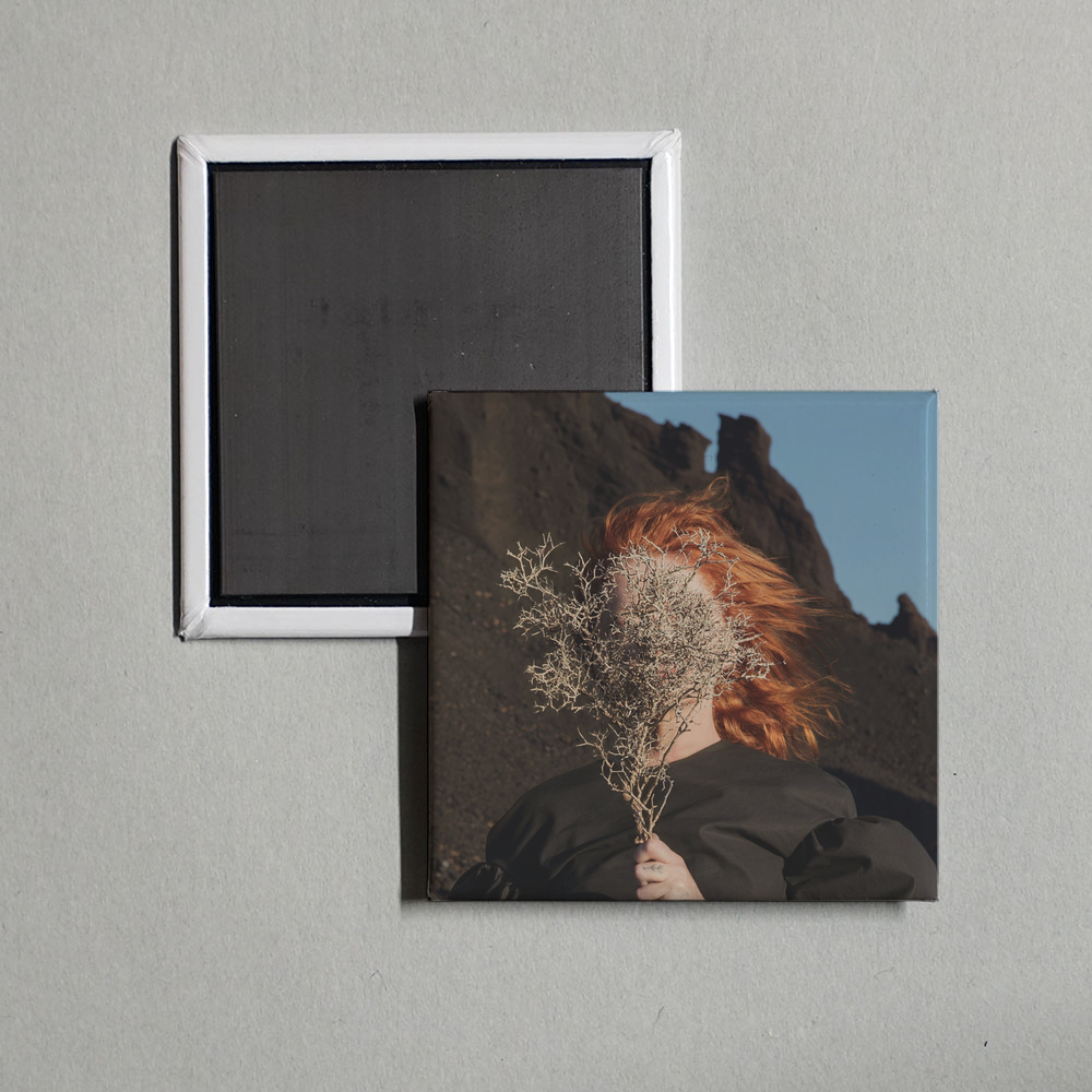 Goldfrapp - Silver Eye Album Cover Fridge Magnet