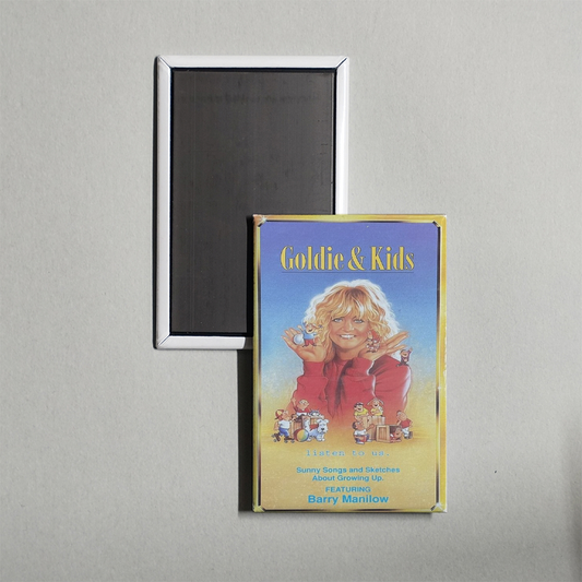 Goldie and Kids Listen to Us Mini Movie Fridge Magnet
