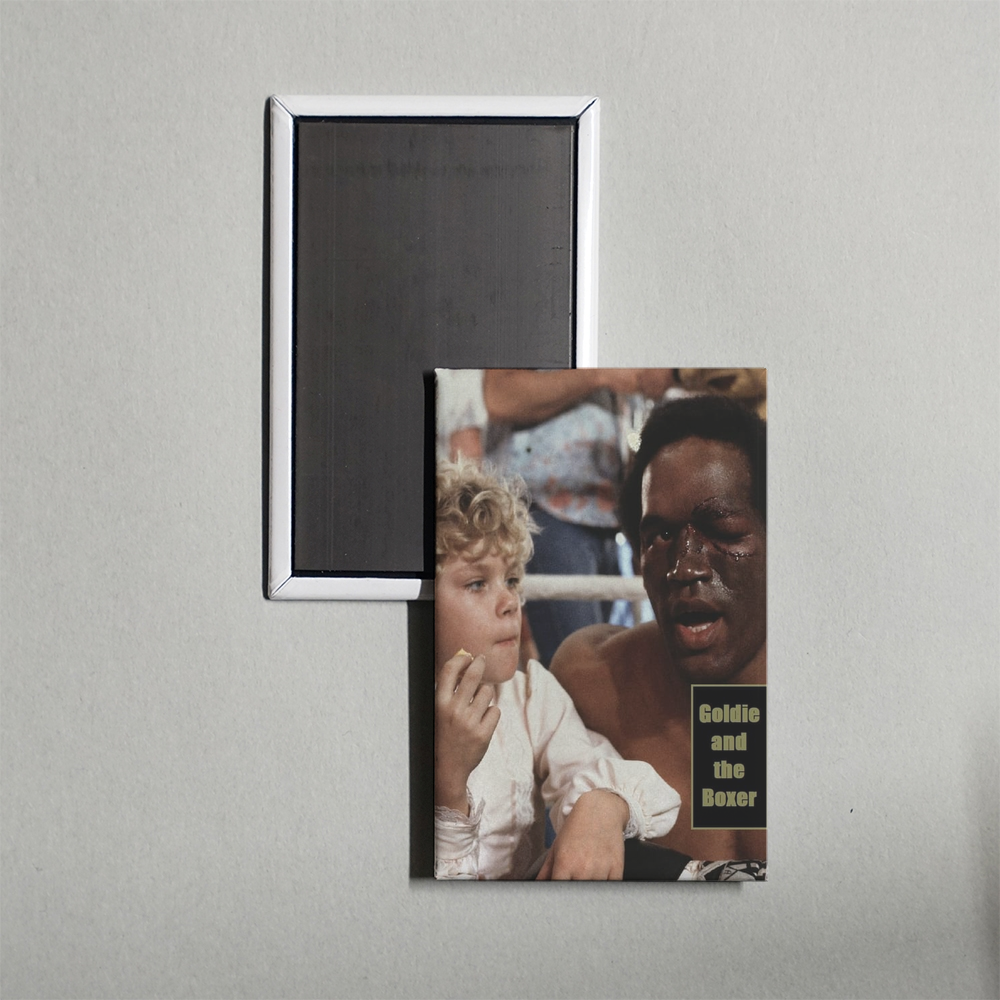 Goldie and the Boxer Mini Movie Fridge Magnet