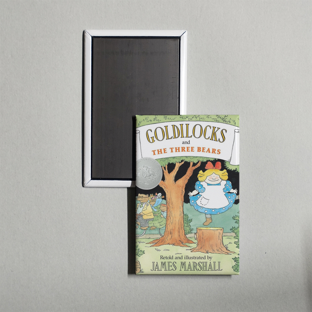 Goldilocks and the Three Bears Mini Movie Fridge Magnet