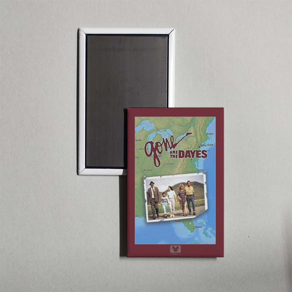 Gone Are the Dayes Mini Movie Fridge Magnet