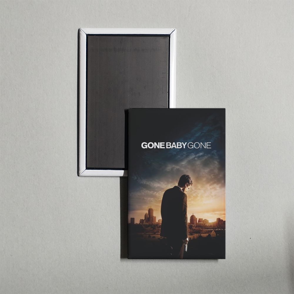 Gone Baby Gone Mini Movie Fridge Magnet