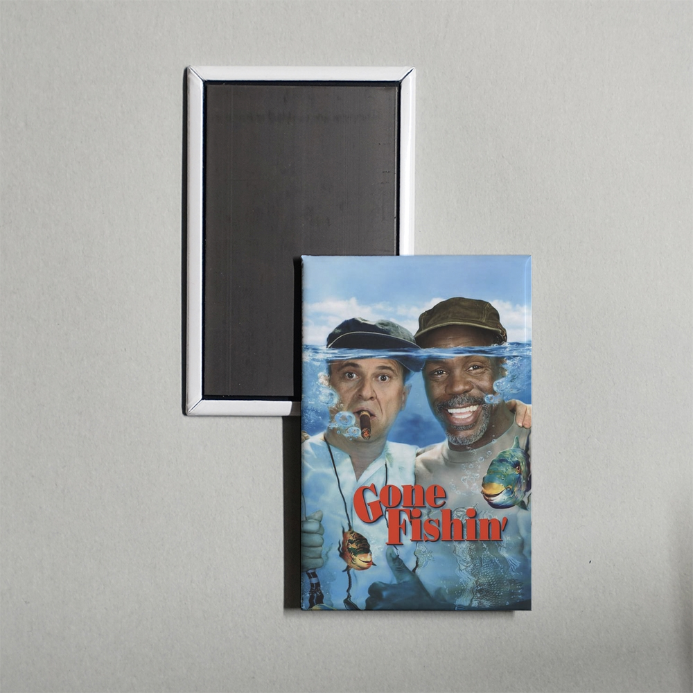 Gone Fishin' Mini Movie Fridge Magnet