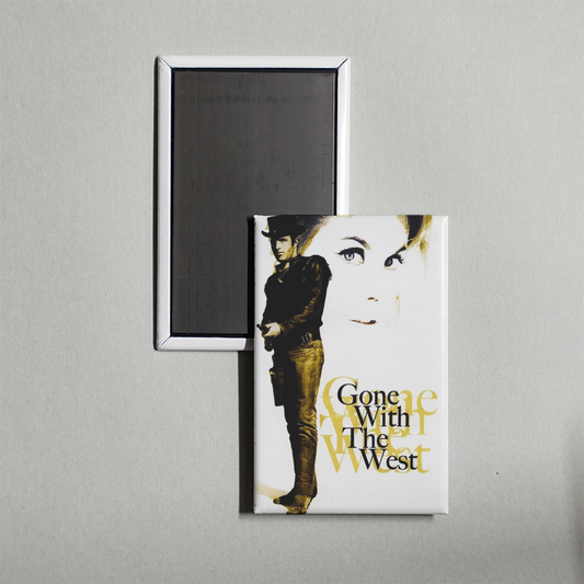 Gone with the West Mini Movie Fridge Magnet