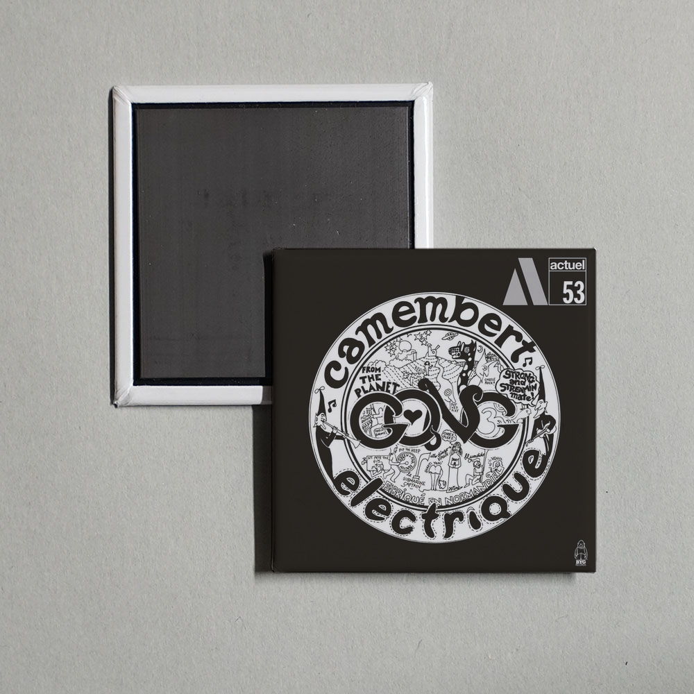 Gong - Camembert Electrique Album Cover Fridge Magnet