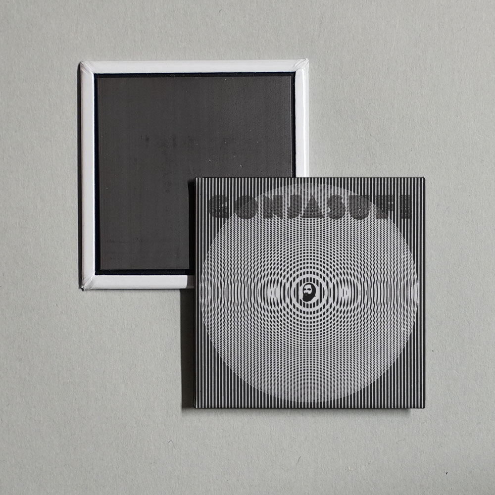 Gonjasufi - A Sufi And A Killer (Bonus Track Version) Album Cover Fridge Magnet