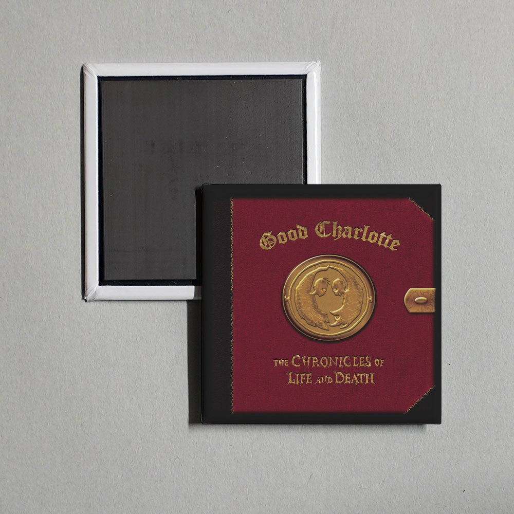 Good Charlotte - The Chronicles of Life and Death (LIFE version) Album Cover Fridge Magnet