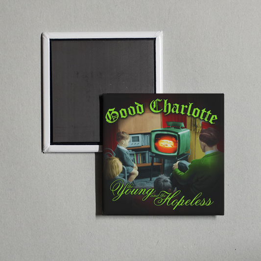 Good Charlotte - The Young and The Hopeless Album Cover Fridge Magnet