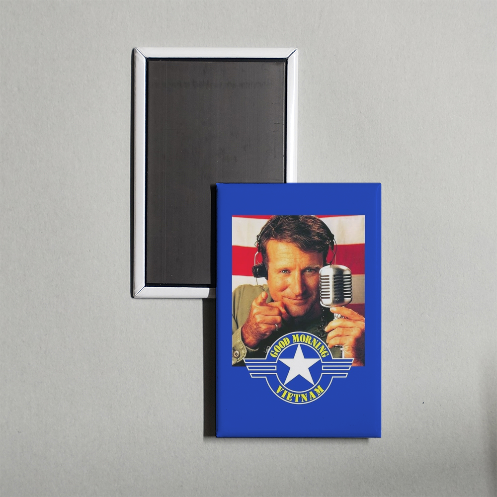 Good Morning, Vietnam Mini Movie Fridge Magnet