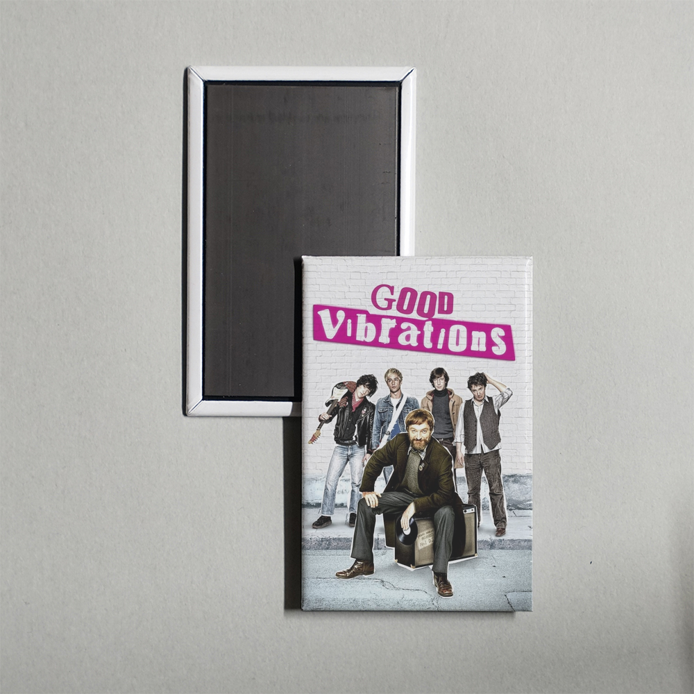 Good Vibrations Mini Movie Fridge Magnet
