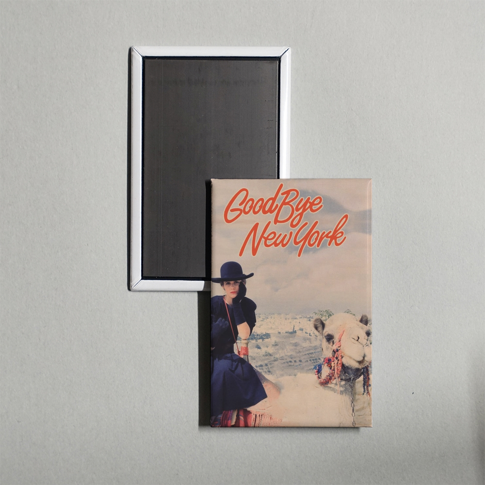Goodbye, New York Mini Movie Fridge Magnet
