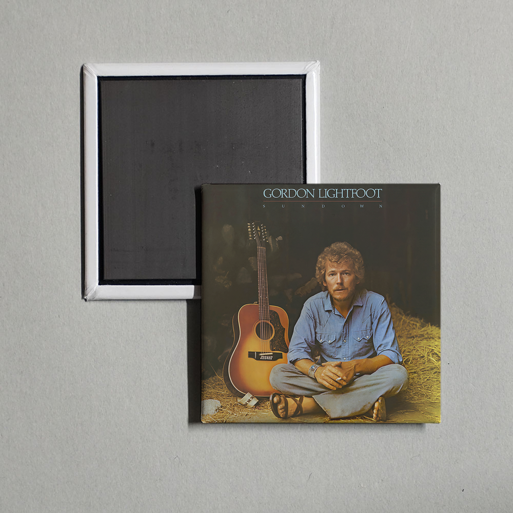 Gordon Lightfoot - Sundown Album Cover Fridge Magnet
