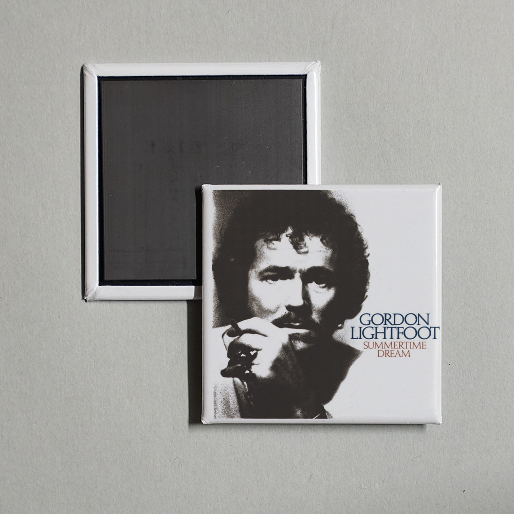 Gordon Lightfoot - Summertime Dream Album Cover Fridge Magnet