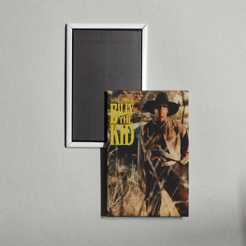 Gore Vidal's Billy the Kid Mini Movie Fridge Magnet