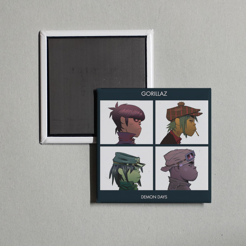 Gorillaz - Demon Days Album Cover Fridge Magnet