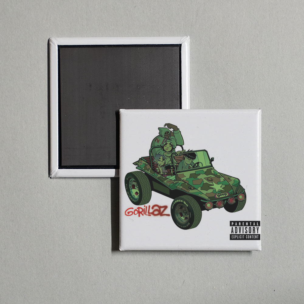 Gorillaz - Gorillaz Album Cover Fridge Magnet