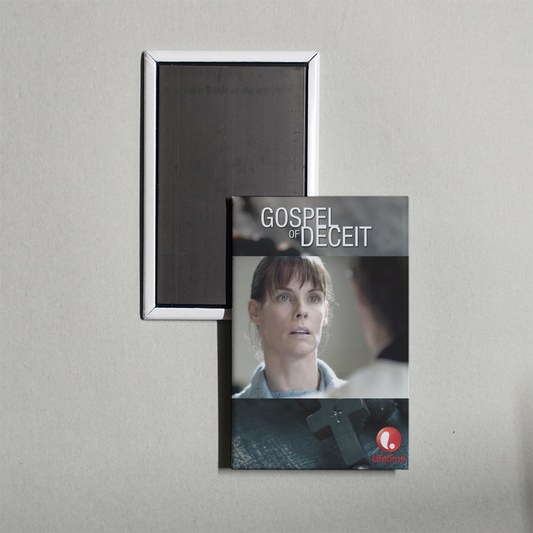 Gospel of Deceit Mini Movie Fridge Magnet