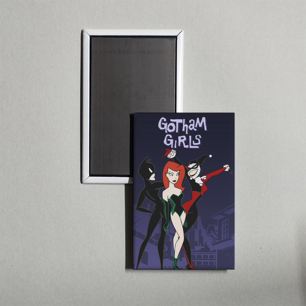Gotham Girls TV Show Fridge Magnet