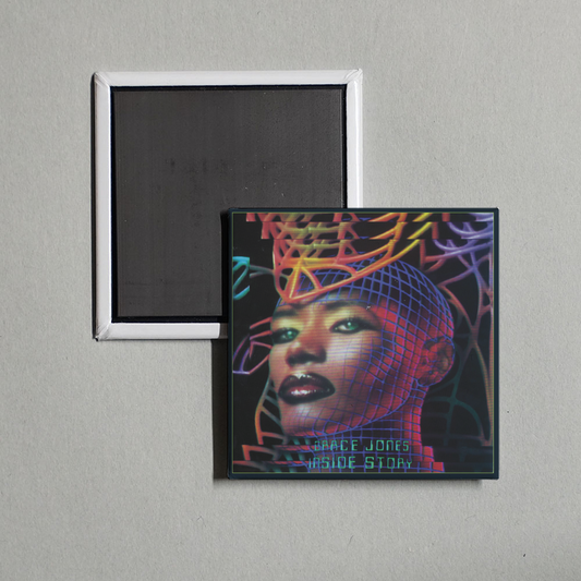 Grace Jones - Inside Story Album Cover Fridge Magnet
