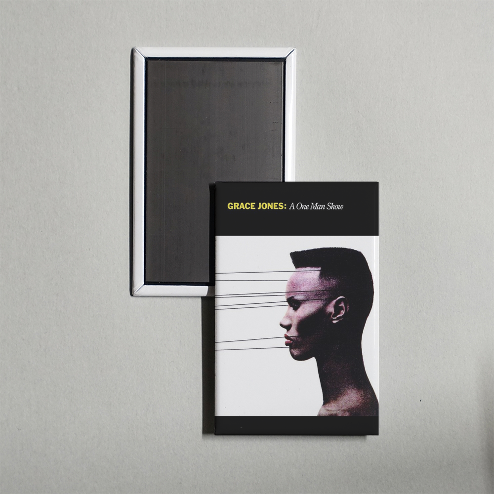 Grace Jones A One Man Show Mini Movie Fridge Magnet