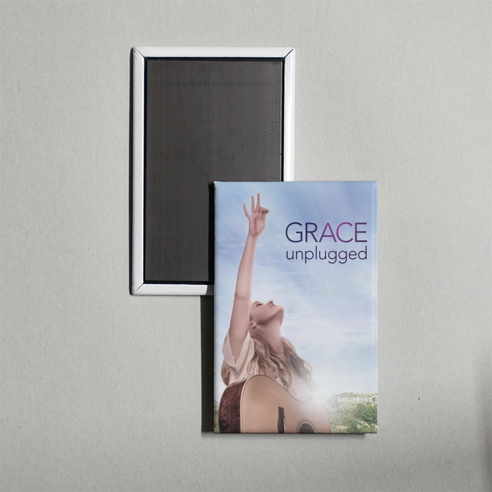 Grace Unplugged Mini Movie Fridge Magnet