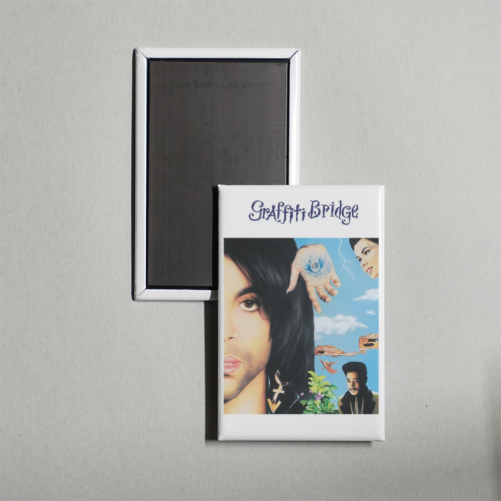 Graffiti Bridge Mini Movie Fridge Magnet
