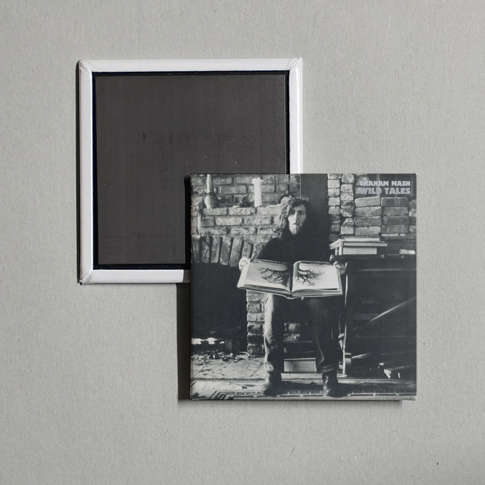 Graham Nash - Wild Tales Album Cover Fridge Magnet