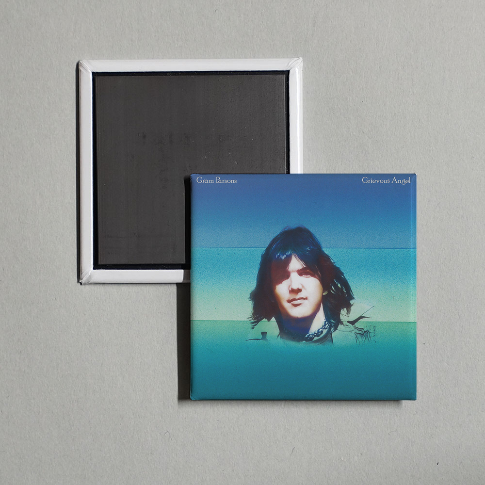 Gram Parsons - Grievous Angel Album Cover Fridge Magnet