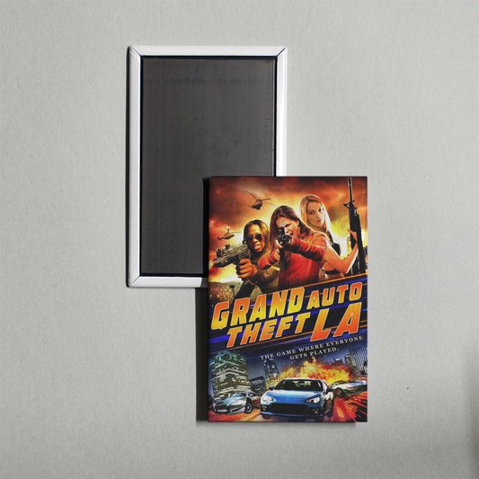Grand Auto Theft L.A. Mini Movie Fridge Magnet