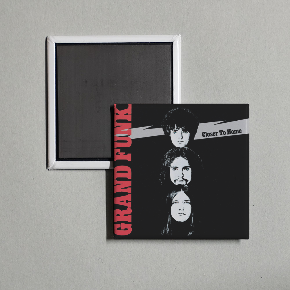 Grand Funk Railroad - Closer To Home (Expanded Edition) Album Cover Fridge Magnet