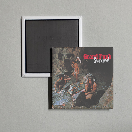 Grand Funk Railroad - Survival (Expanded Edition) Album Cover Fridge Magnet