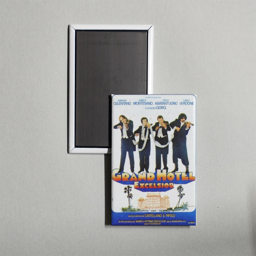 Grand Hotel Excelsior Mini Movie Fridge Magnet