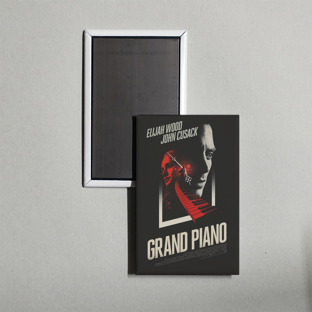 Grand Piano Mini Movie Fridge Magnet